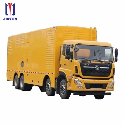 Dongfeng Tianlong 4x8 Medium-Voltage Power Supply Vehicle