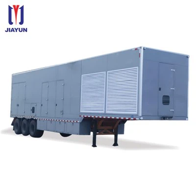Three-Axle Semi-Trailer Medium-Voltage Power Supply Vehicle
